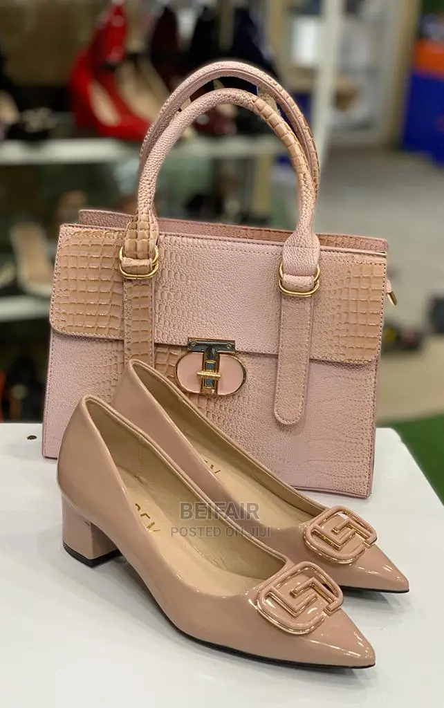Set Ya Handbag Na Viatu Vya Kike |Handbags| Women Shoes |