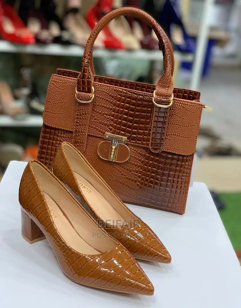 Set Ya Handbag Na Viatu Vya Kike |Handbags| Women Shoes |
