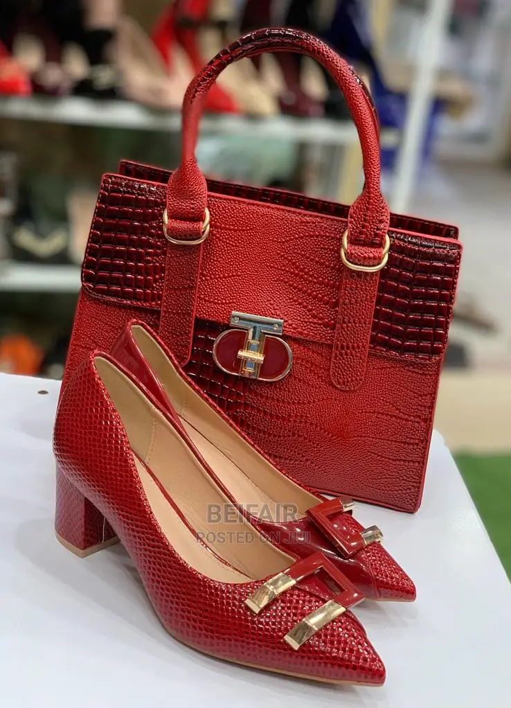 Set Ya Handbag Na Viatu Vya Kike |Handbags| Women Shoes |