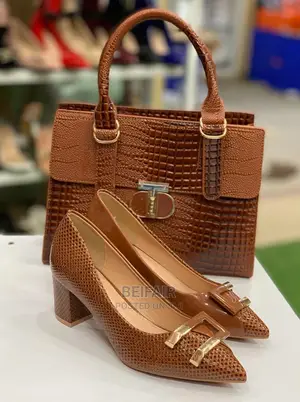 Set Ya Handbag Na Viatu Vya Kike |Handbags| Women Shoes |