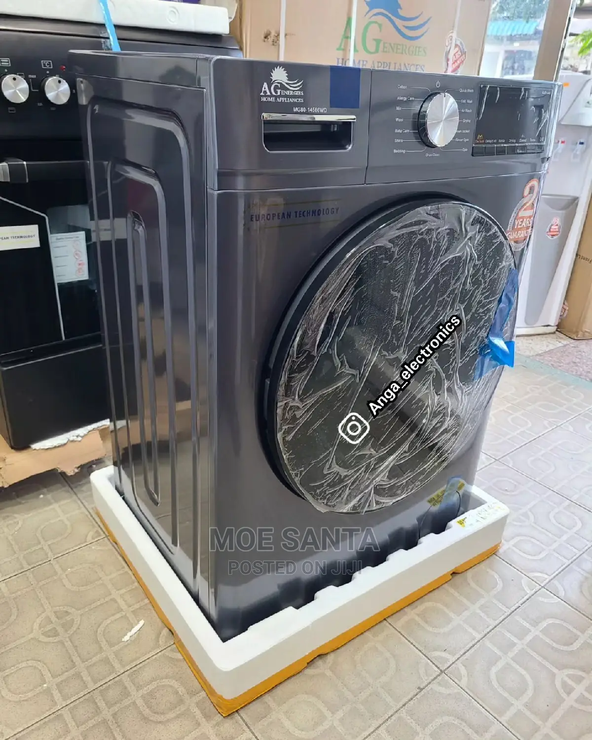 AG ENERGIES Automatic 
Washing Machine KG 8
