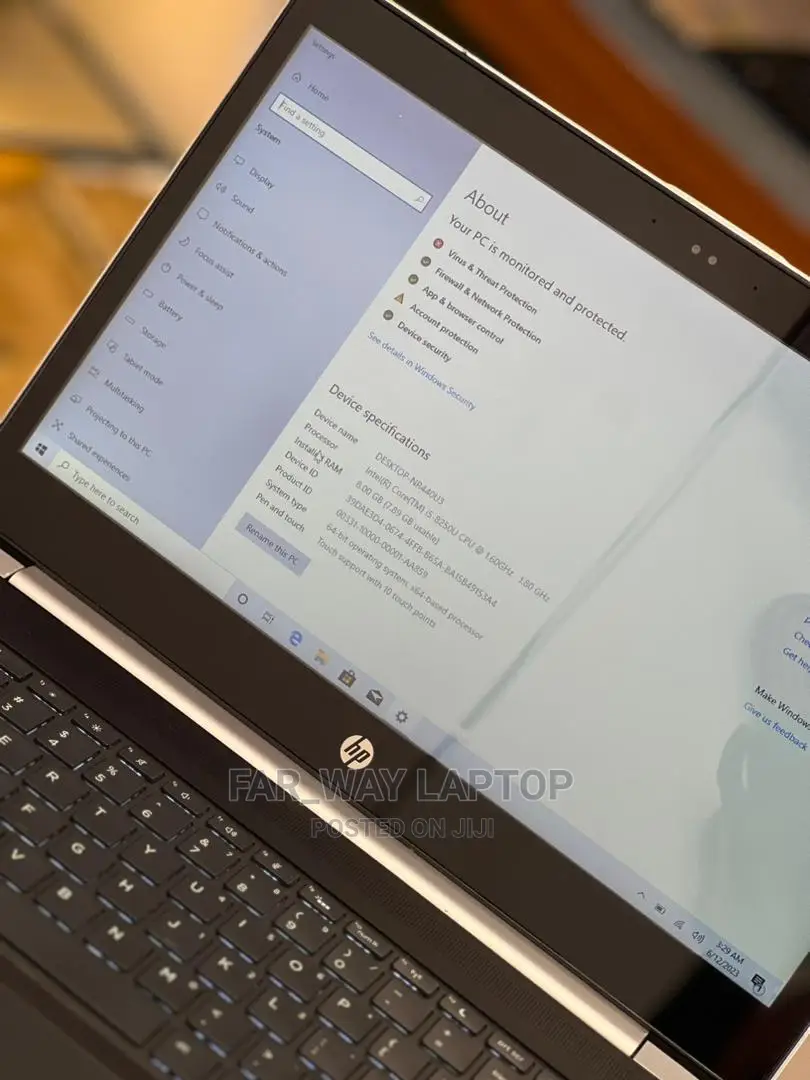 New Laptop HP ProBook 440 G5 8GB Intel Core I5 SSD 256GB