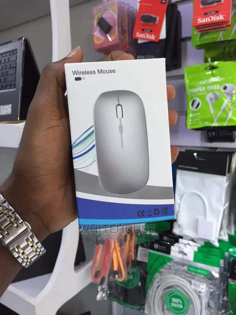 Dual-Mode (Bluetooth 2.4ghz) Wireless Rechargeable Mouse