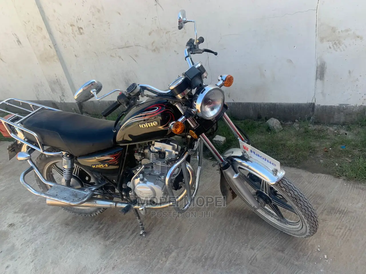 Haojue HJ125-11A 2022 Black