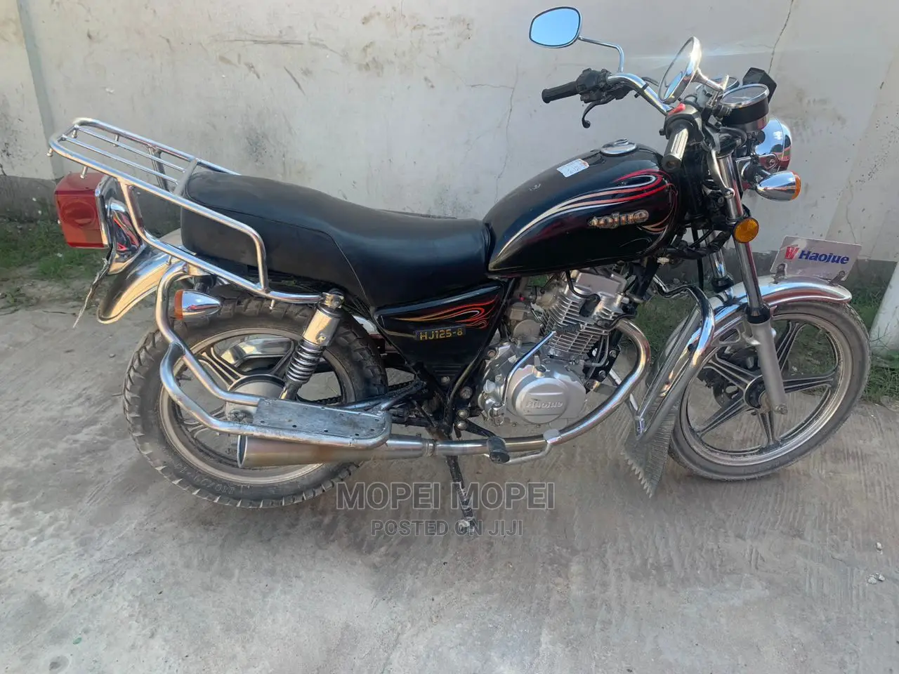 Haojue HJ125-11A 2022 Black