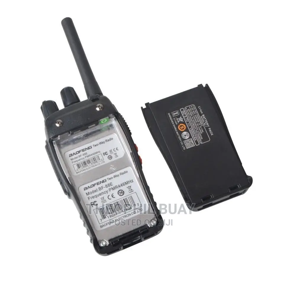 2pcs/Pack Walkie Talkie 16channels 446.00625-446.19375mhz L