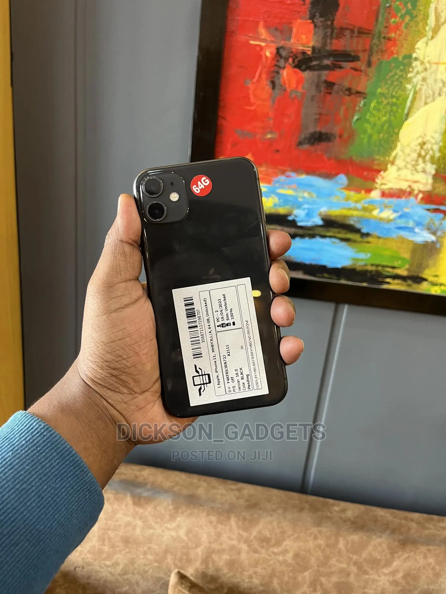 Apple iPhone 11 64 GB Black