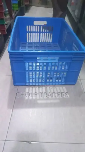 Large Bread Container Open Crate