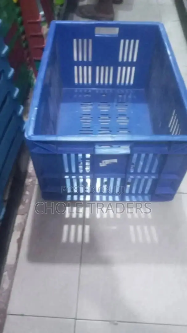 Small Bread Container Open Crate