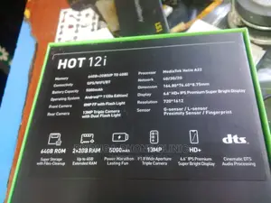 New Infinix Hot 12i 64 GB Blue
