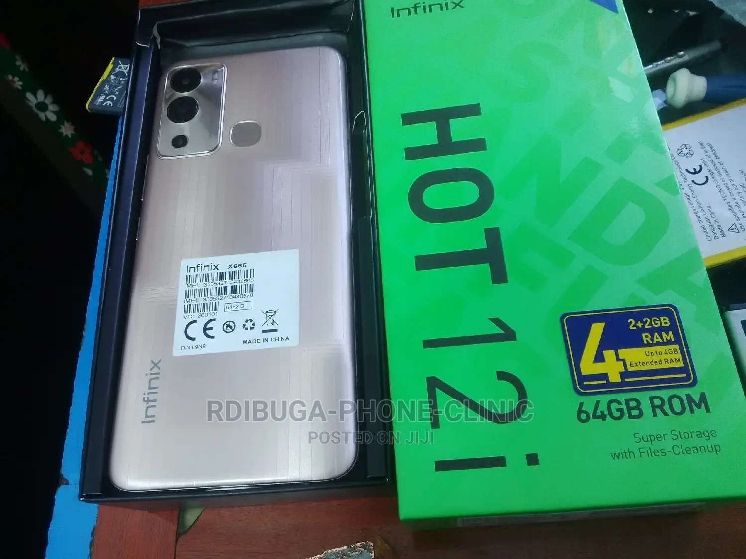 New Infinix Hot 12i 64 GB Blue