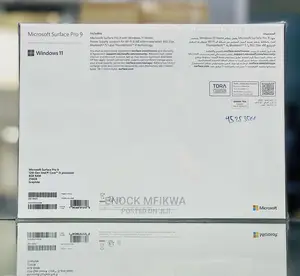 New Microsoft Surface Pro 7 8 GB Black