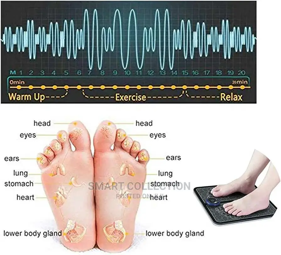 EMS Intelligent Foot Massager for Therapy