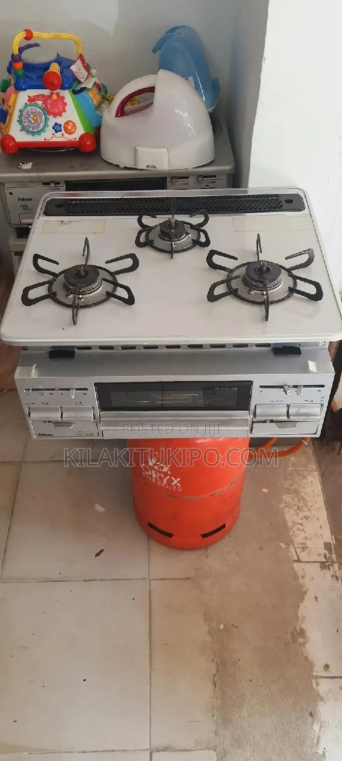 Full Gas Cooker 3 Plate With Min Oven From Japan