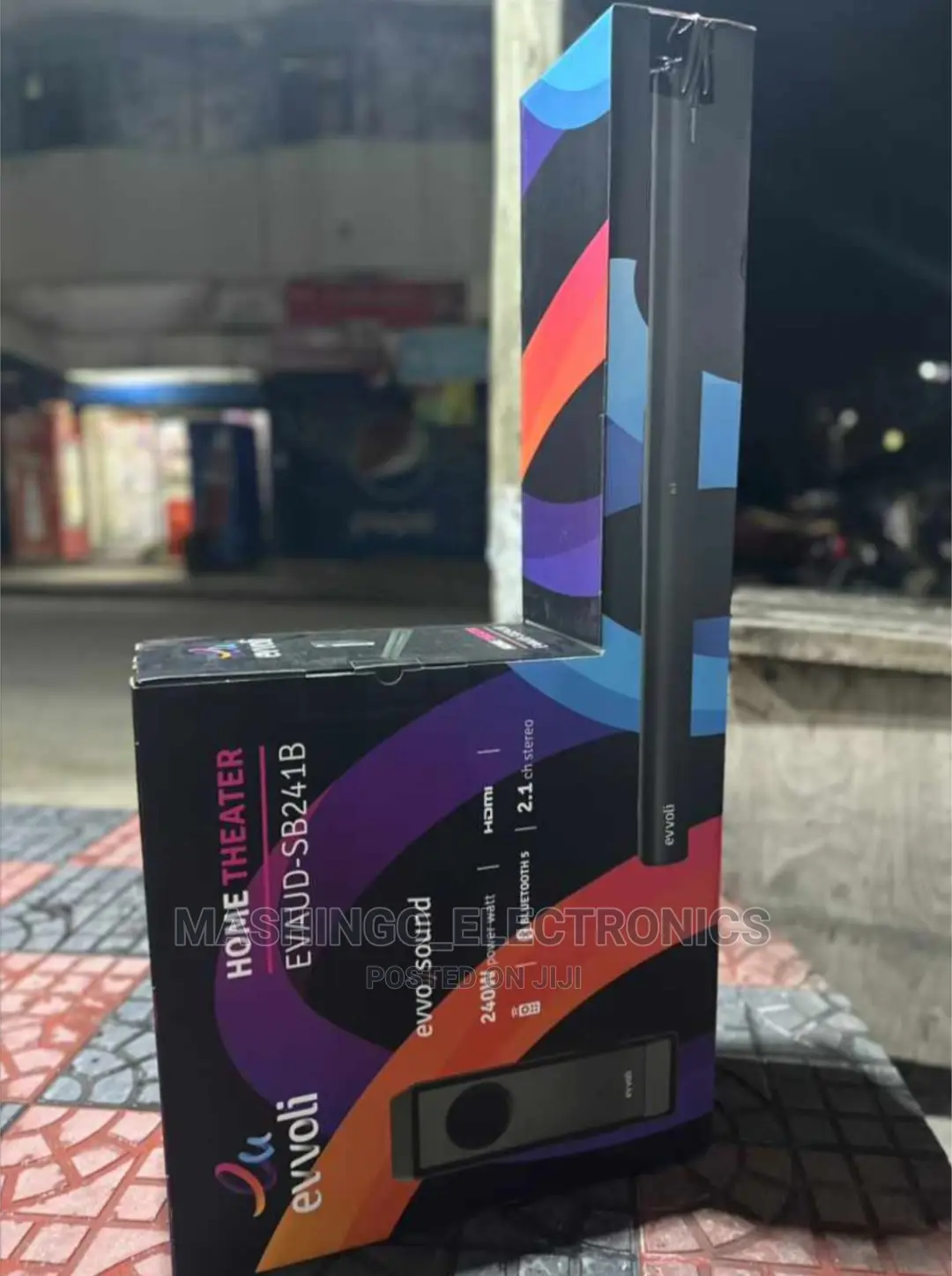 Evvoli Wireless Soundbar 240 Watts