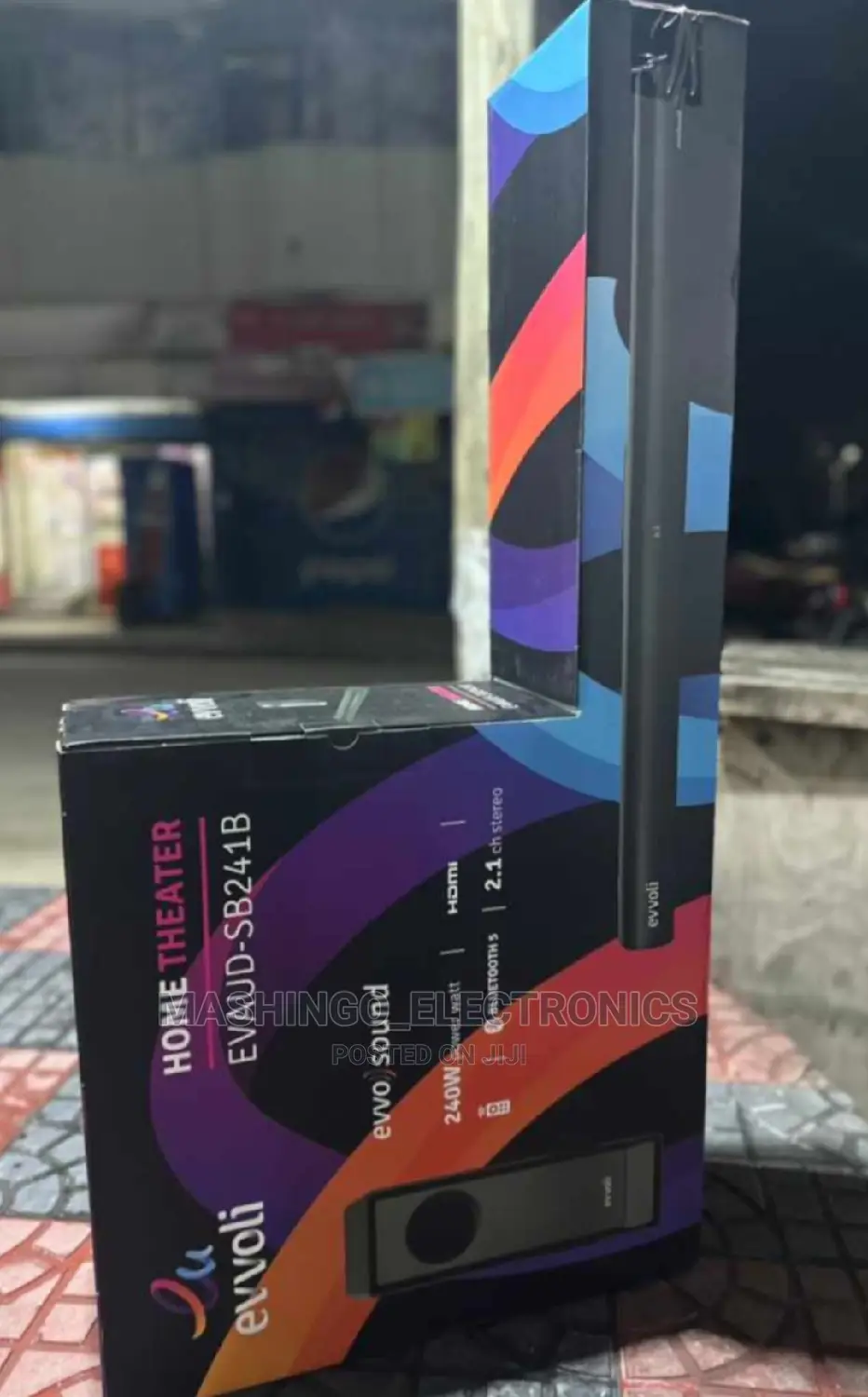 Evvoli Wireless Soundbar 240 Watts