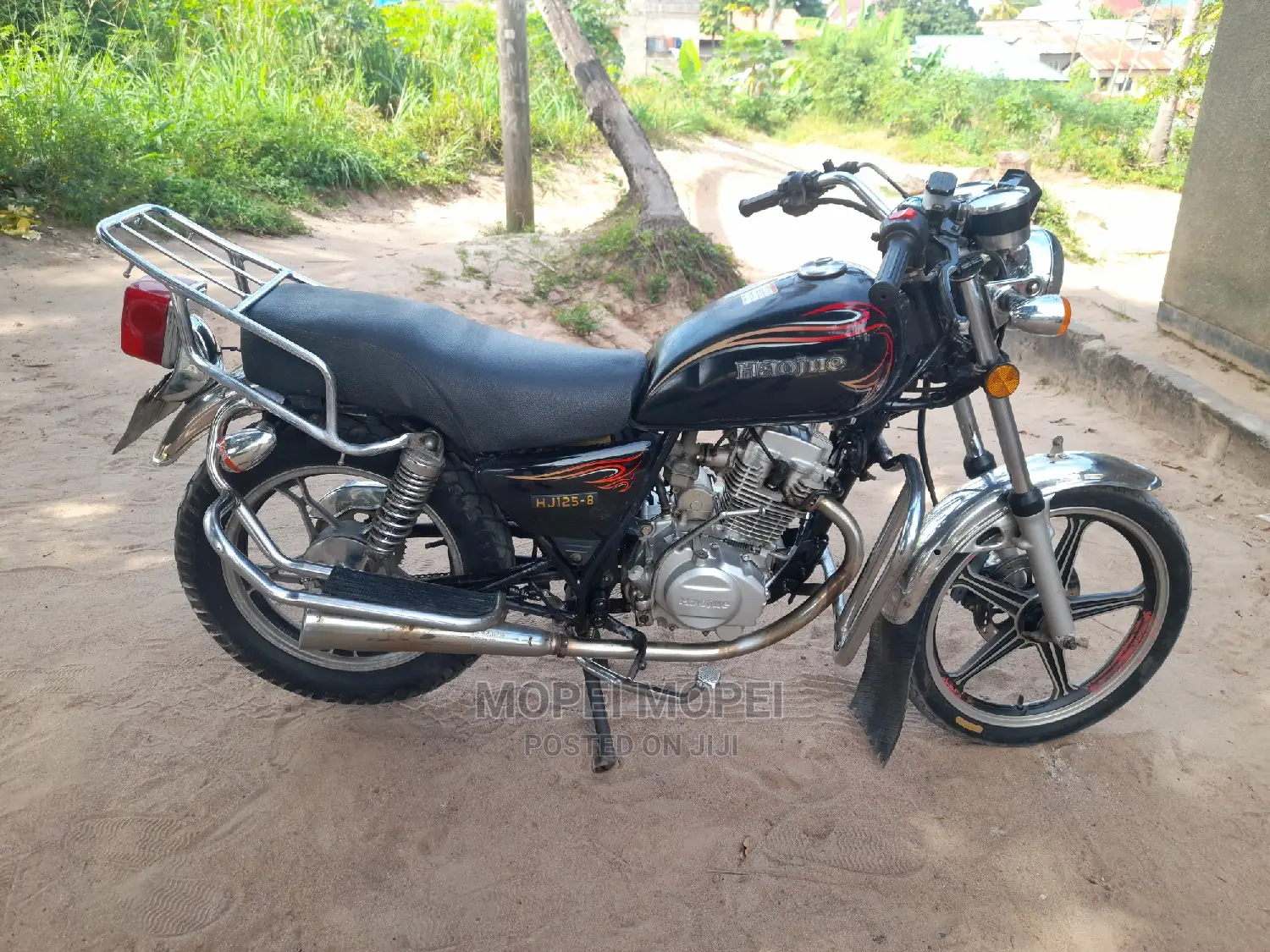Haojue HJ125-11A 2022 Black