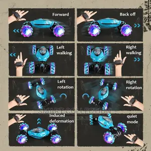Remote Control Gesture Sensing Stunt Car RC Drift Toy Car