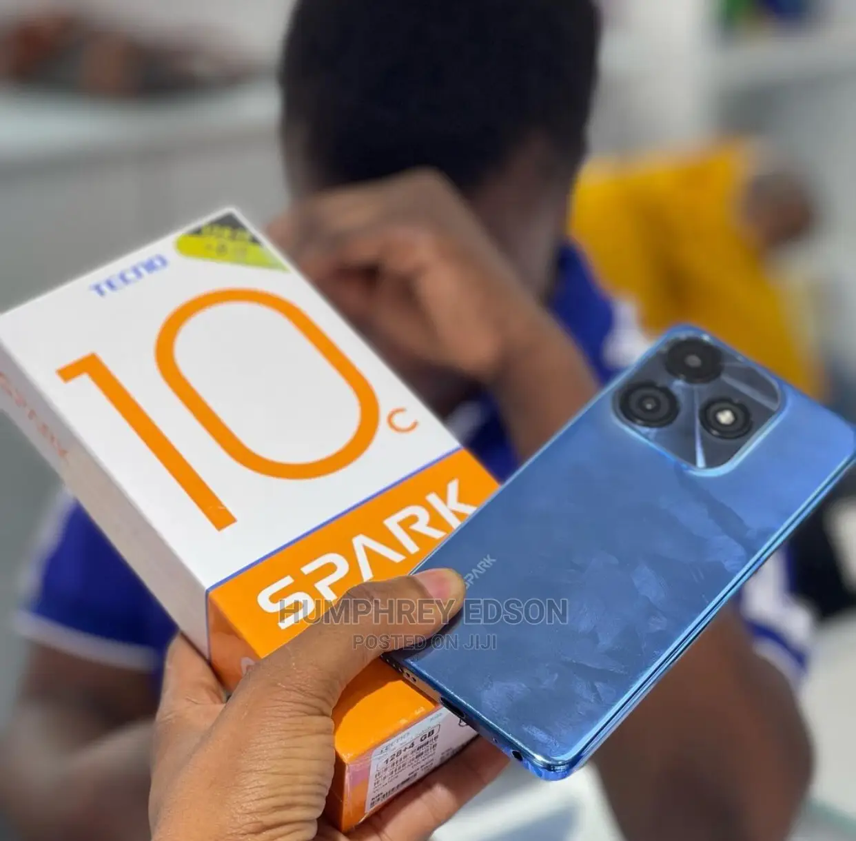 New Tecno Spark 10C 128 GB Black