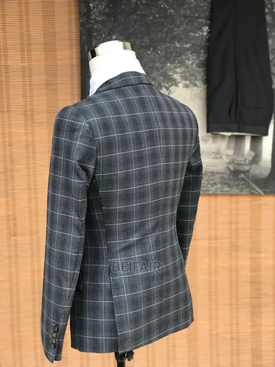 Suti Za Kiume| Men's Suits |Draft Suits | Charcoal Gray Suit