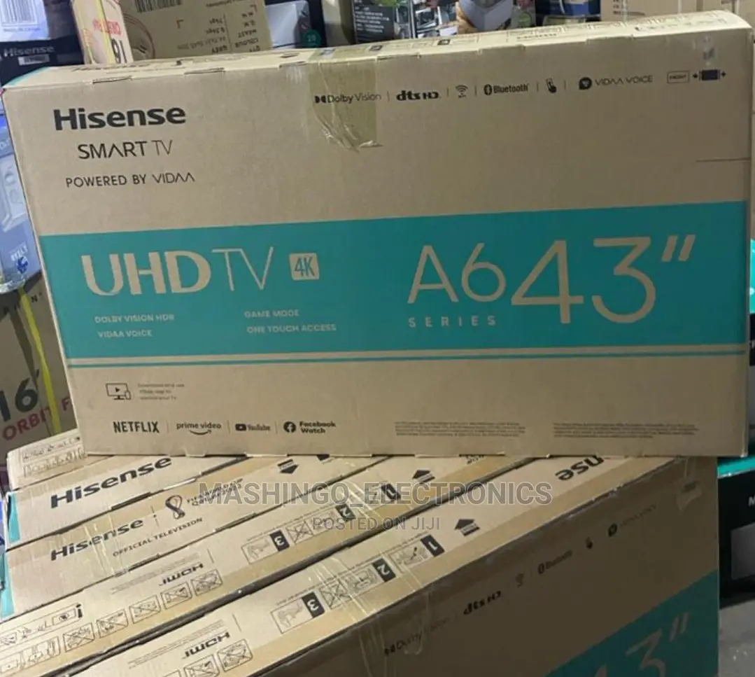 Hisense Smart Tv 43 Inchs Uhd-