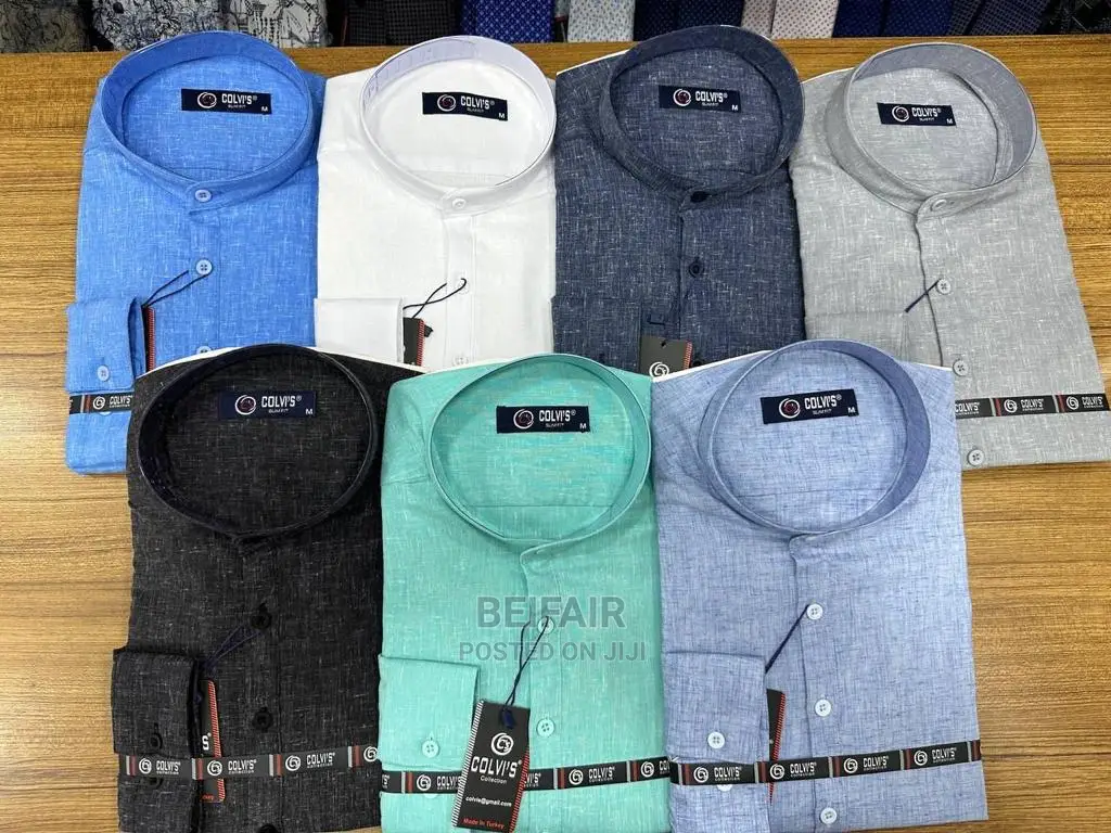 TURKEY Soft Linen Shirts|Mashati Ya Katani Laini|High Qualit