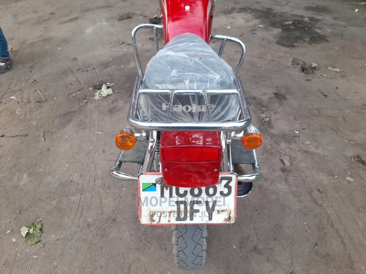 Haojue HJ125-8F 2022 Red