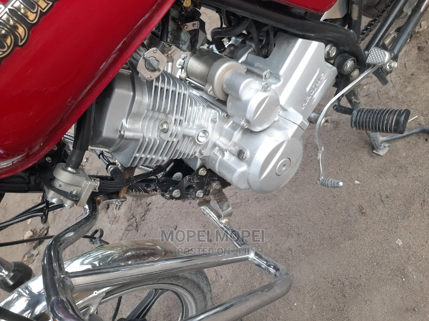 Haojue HJ125-8F 2022 Red