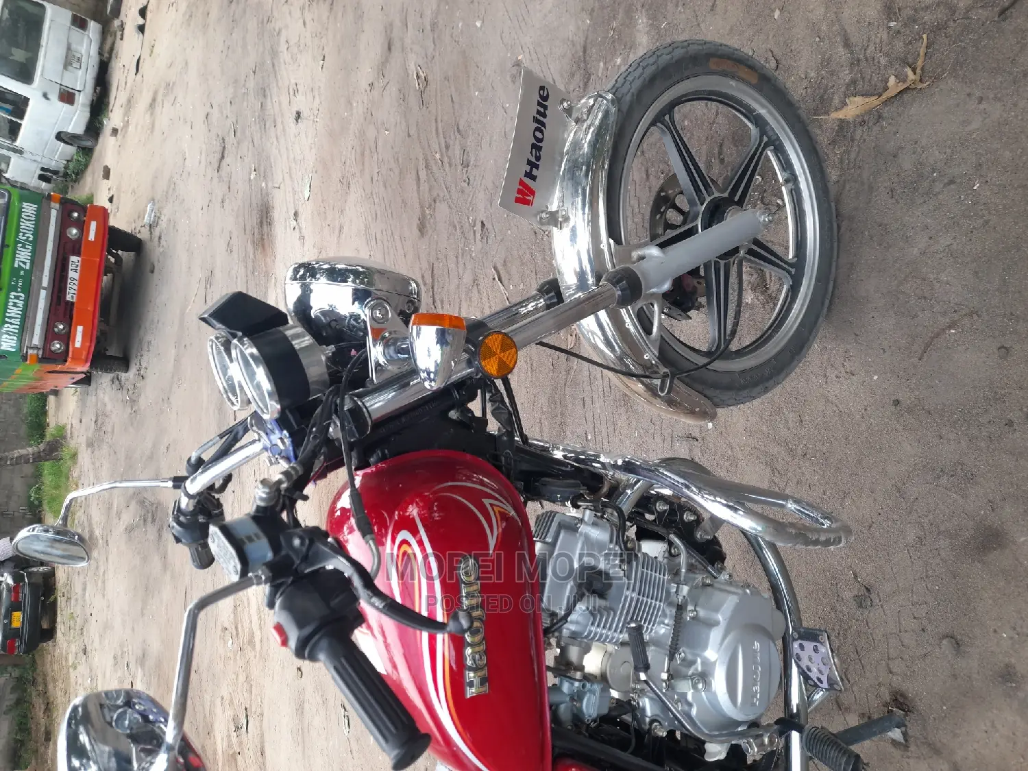 Haojue HJ125-8F 2022 Red