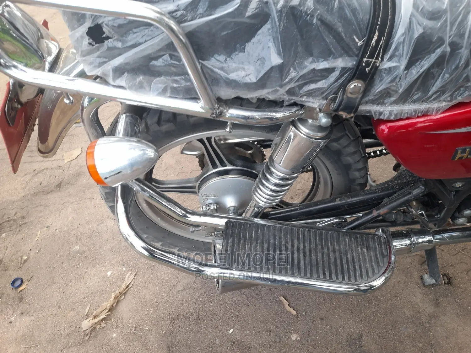 Haojue HJ125-8F 2022 Red