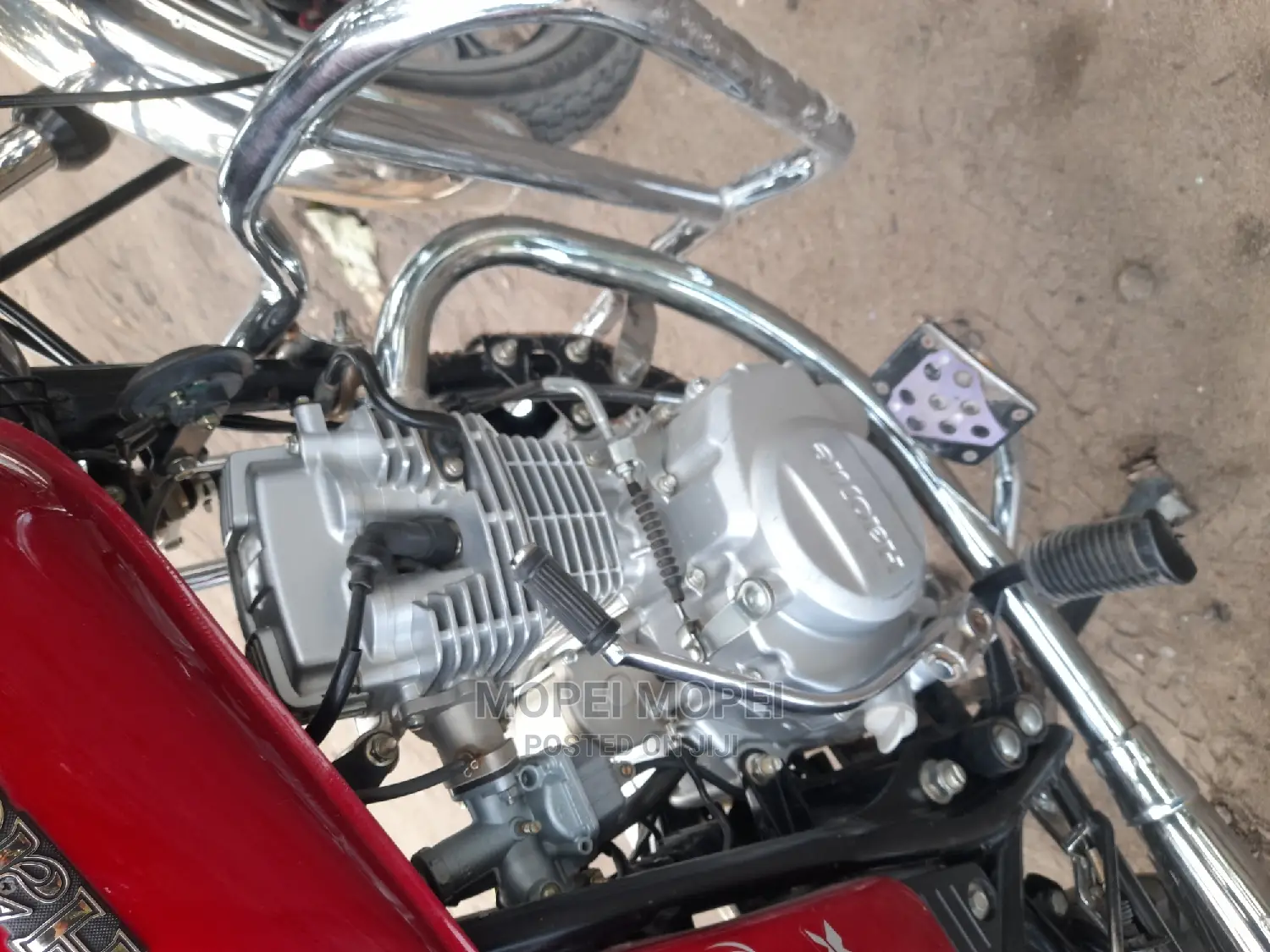 Haojue HJ125-8F 2022 Red