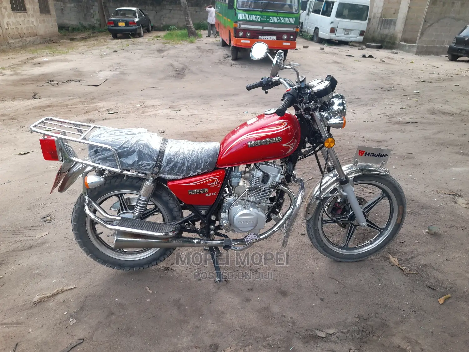 Haojue HJ125-8F 2022 Red