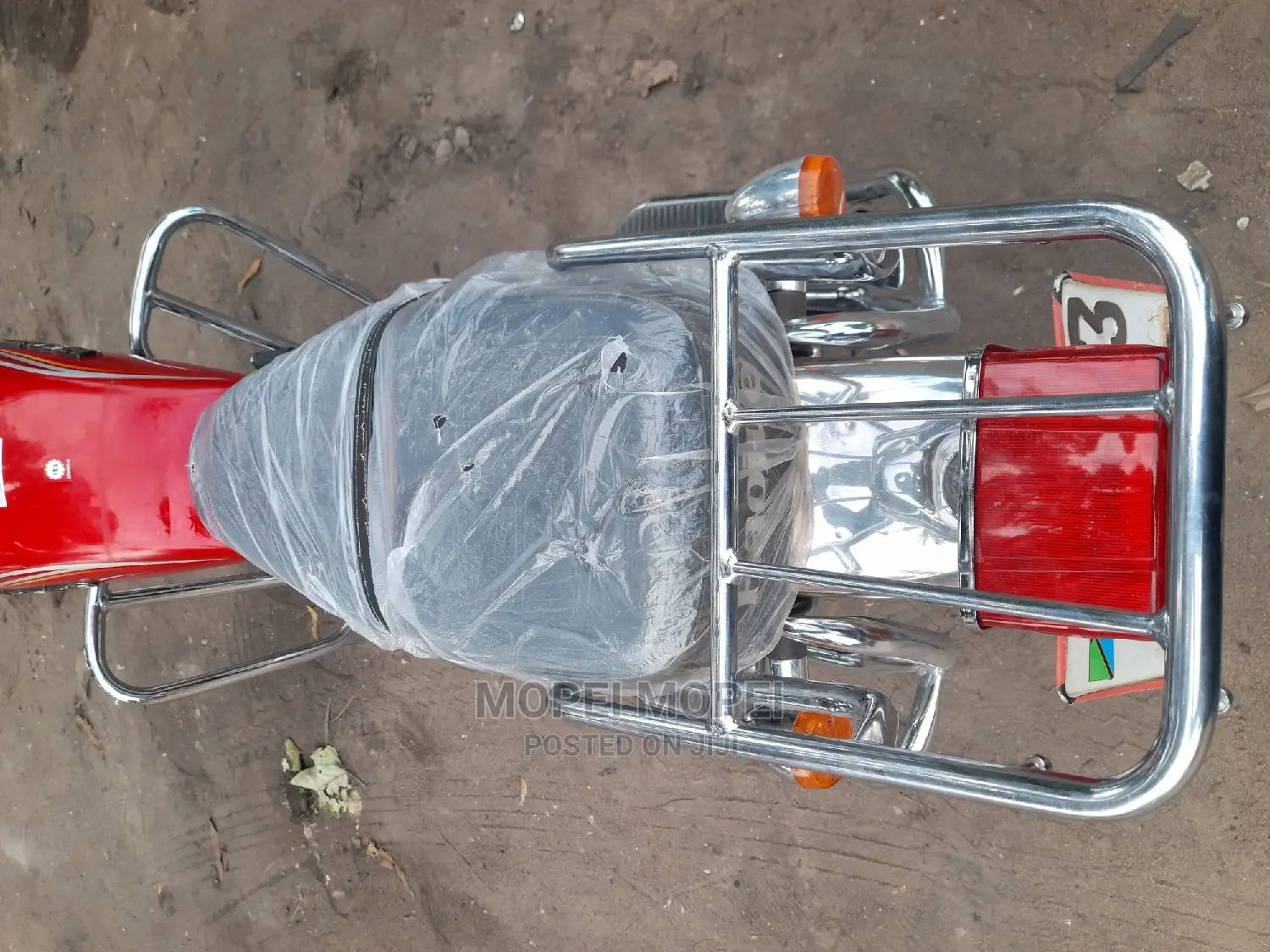 Haojue HJ125-8F 2022 Red