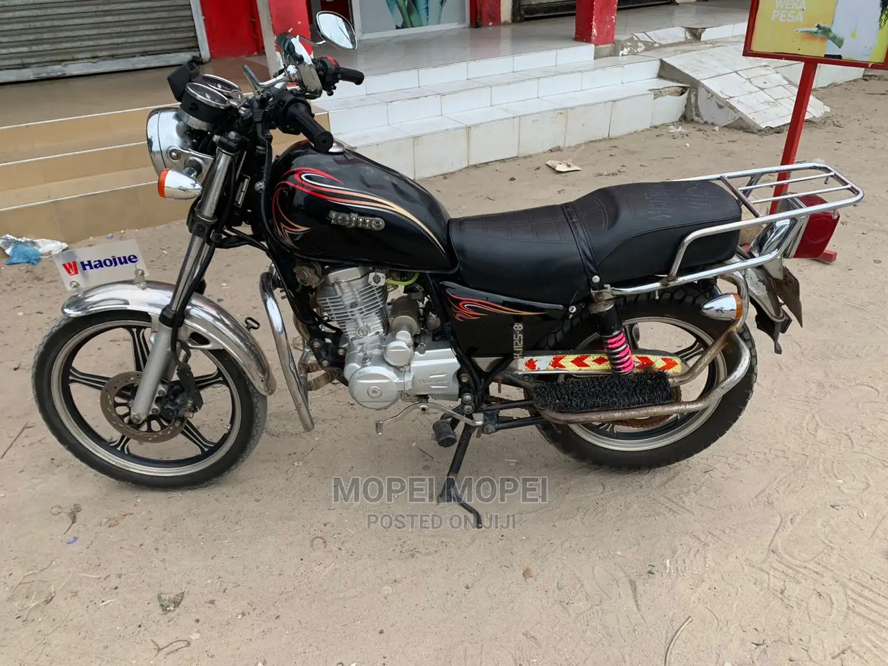 Haojue HJ125-11A 2022 Black