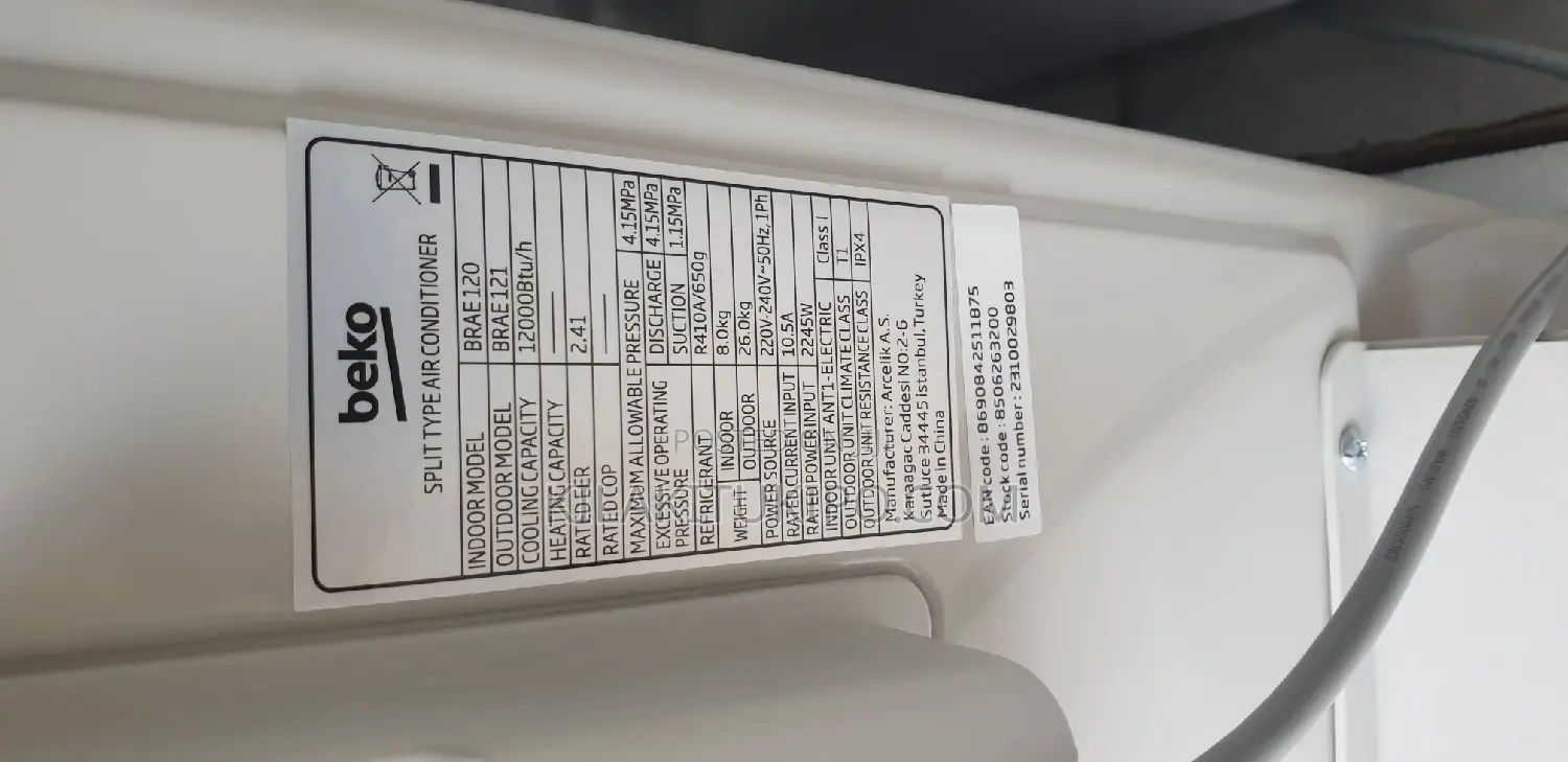 Beko Air Condition 12000btu