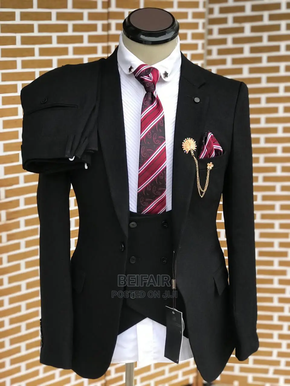 Men's Black Suit | Suti Nyeusi Za Kiume | Official| Wedding