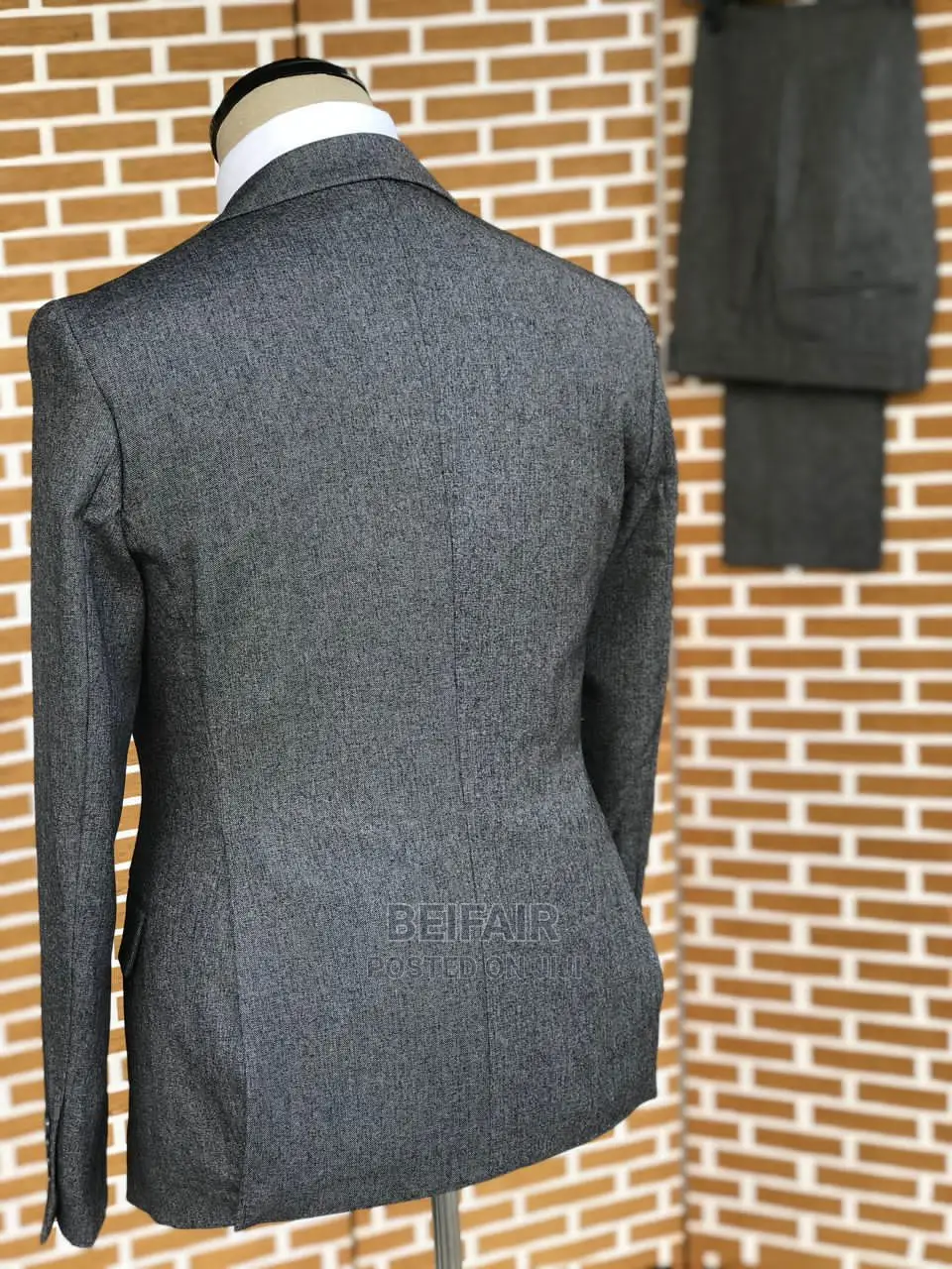 Gray Suit| Wedding|Men's Suit| Nguo Za Kiume| Official|Plain