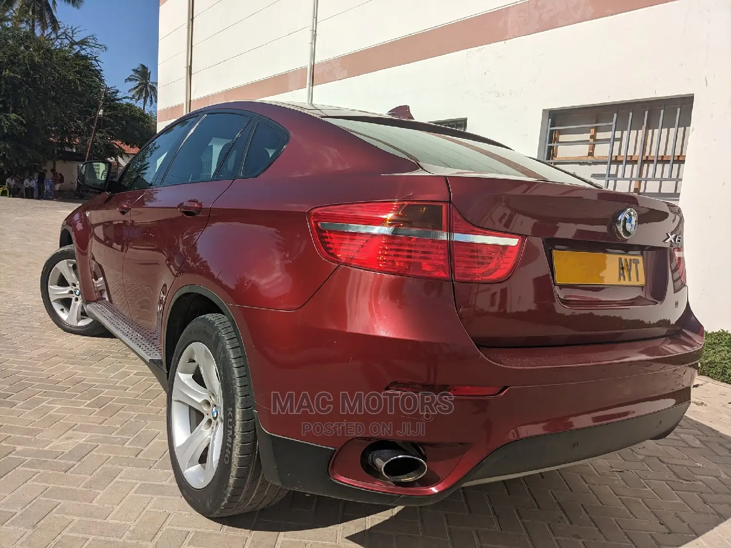 BMW X6 Sports Activity Coupe 2008 Burgundy