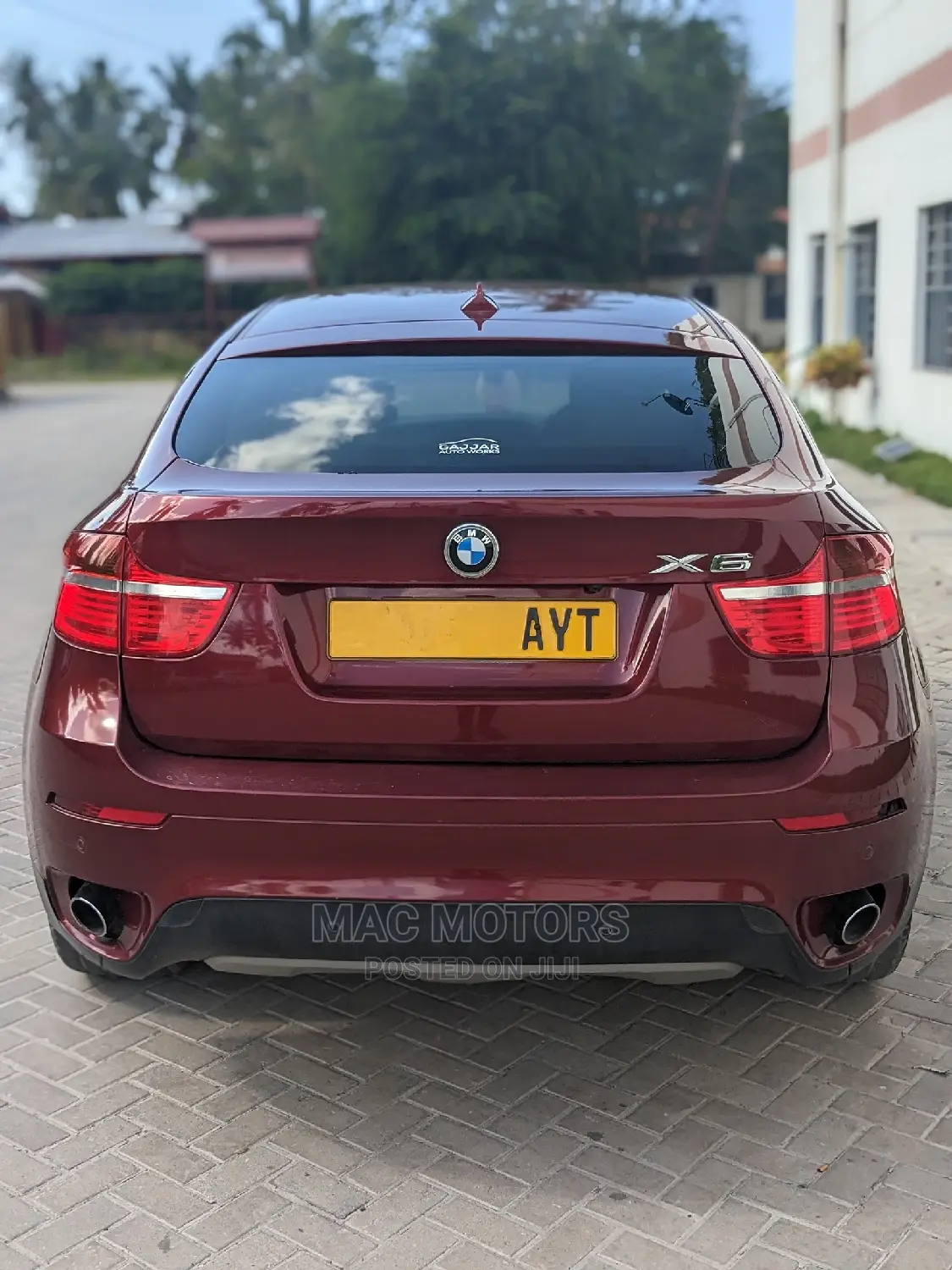 BMW X6 Sports Activity Coupe 2008 Burgundy