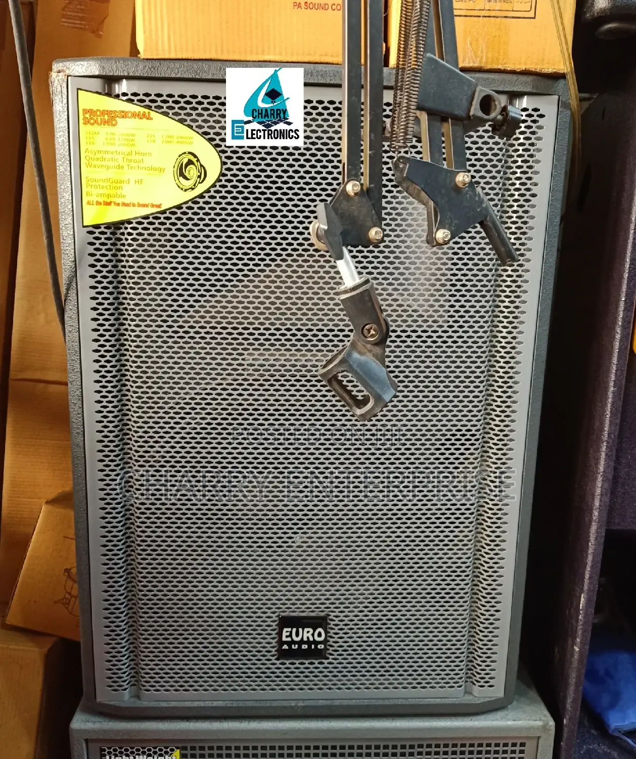 EURO Mid- Single Speaker With PROFESSIONAL SOUND15"Inch