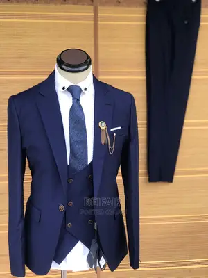 Suti Za Kiume |Dark Blue Men's Suits| Official| Wedding Suit