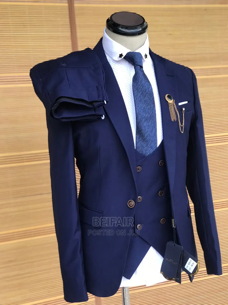 Suti Za Kiume |Dark Blue Men's Suits| Official| Wedding Suit
