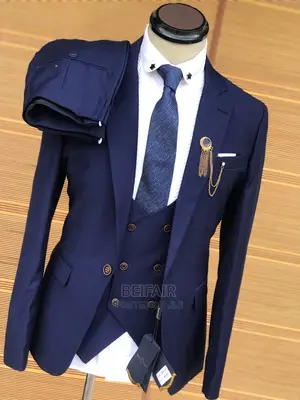 Suti Za Kiume |Dark Blue Men's Suits| Official| Wedding Suit