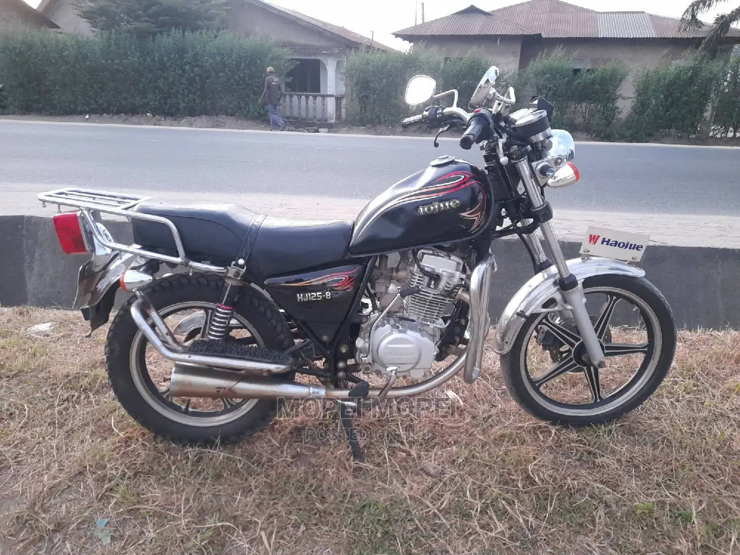 Haojue HJ125-8F 2022 Black