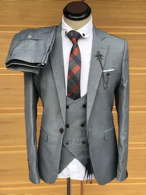 Charcoal Gray Suti| Men's Suits|Wedding|Official|Nguo KIUME