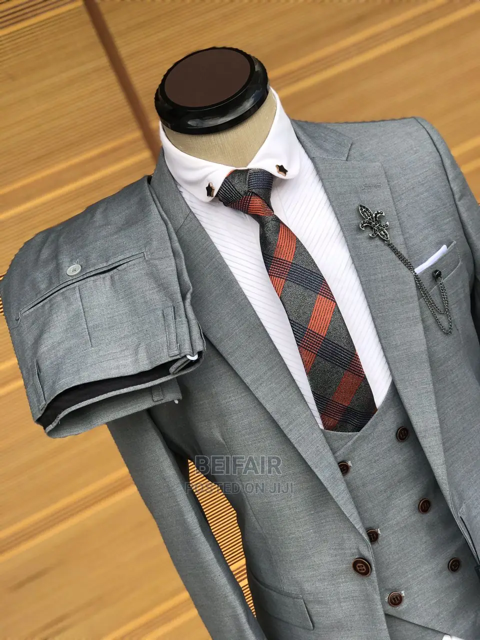 Charcoal Gray Suti| Men's Suits|Wedding|Official|Nguo KIUME