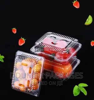 DISPOSABLE PLASTIC CONTAINERS(Kubwa~1400 Ndogo 1300)