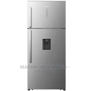 Hisense H700tiidl Stainless 80cm Water Disp Fridge Freezer