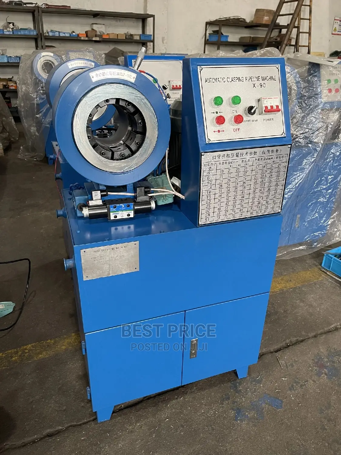 Hydraulic Hose Crimping Machine -X90