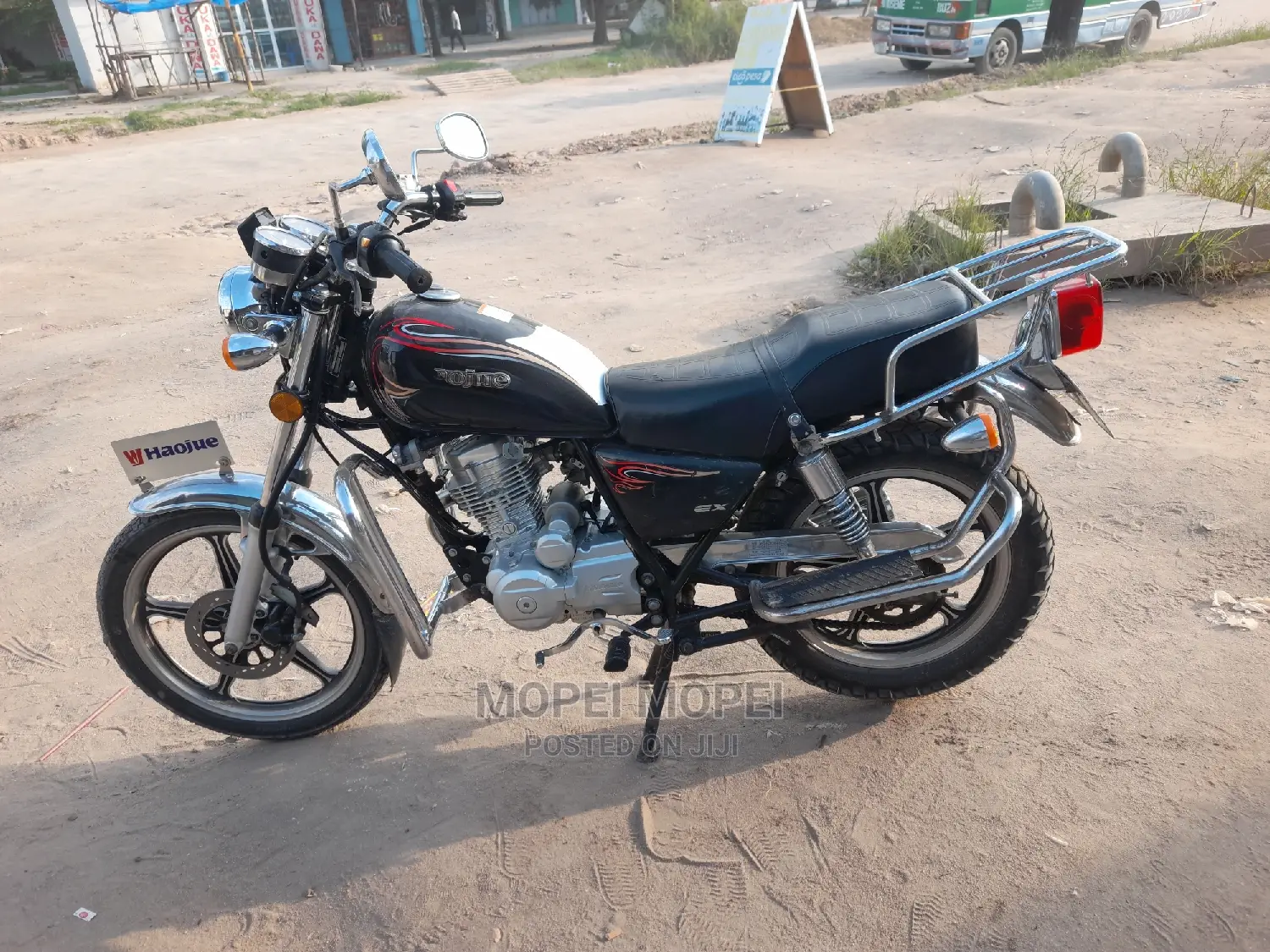 Haojue HJ125-19 2022 Black